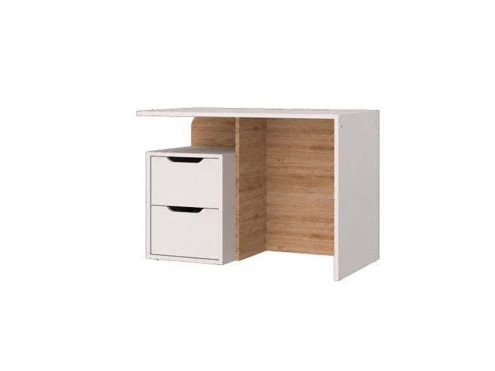 Hanah Home Escritorio de Estudio Crema y Roble